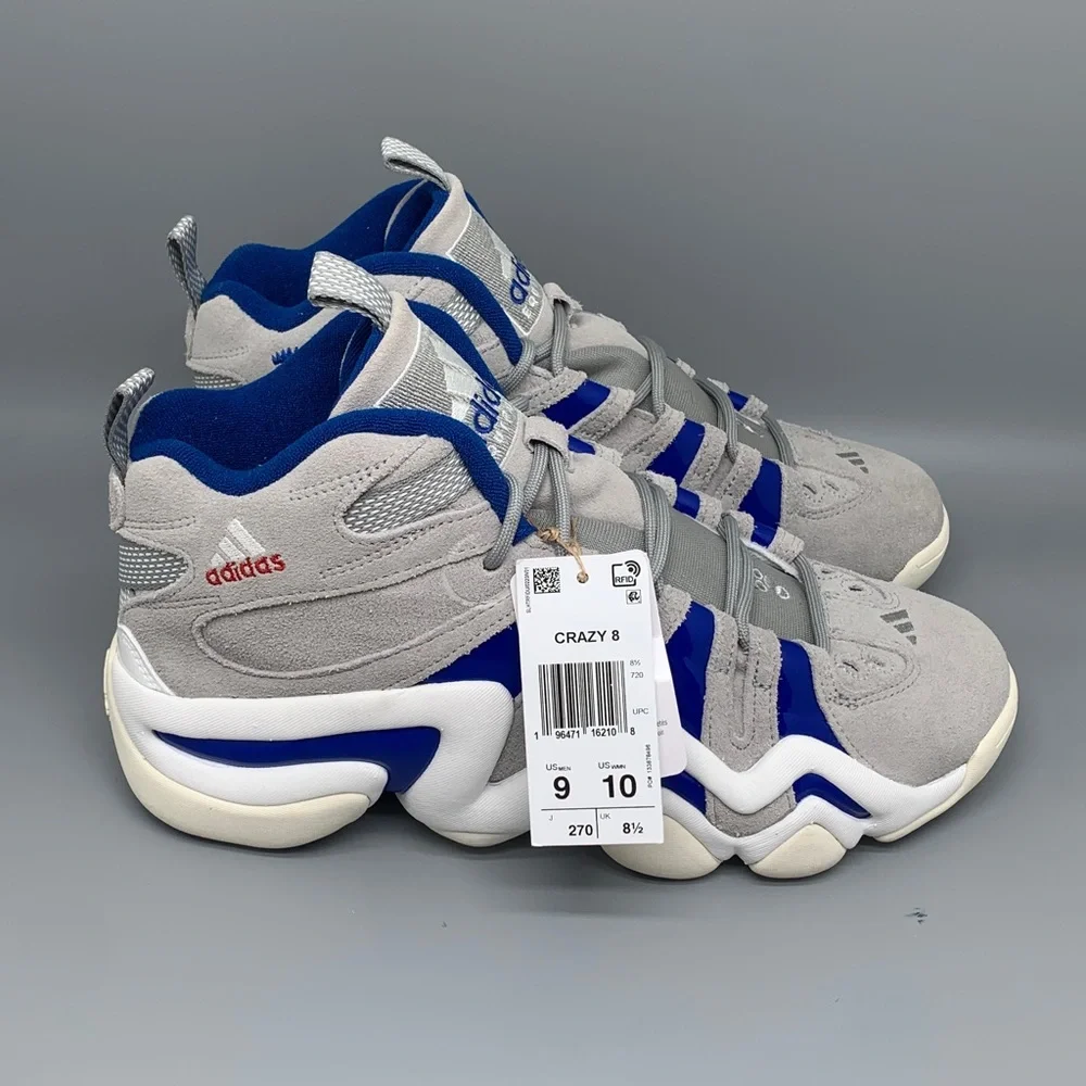 Adidas‎ Crazy 8 Retro Blue Dodgers Basketball Shoes IG3737 Men’s Sz 9